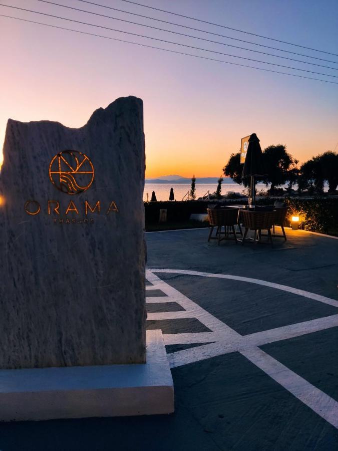 Orama Thassos Hotel สกาลาโซติรอส ภายนอก รูปภาพ